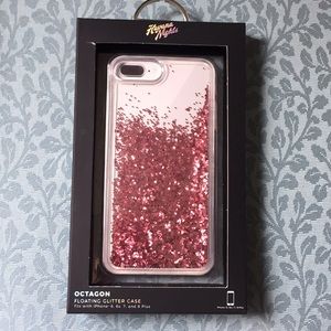New pink glitter case for iPhone 6/6s/7/8 plus